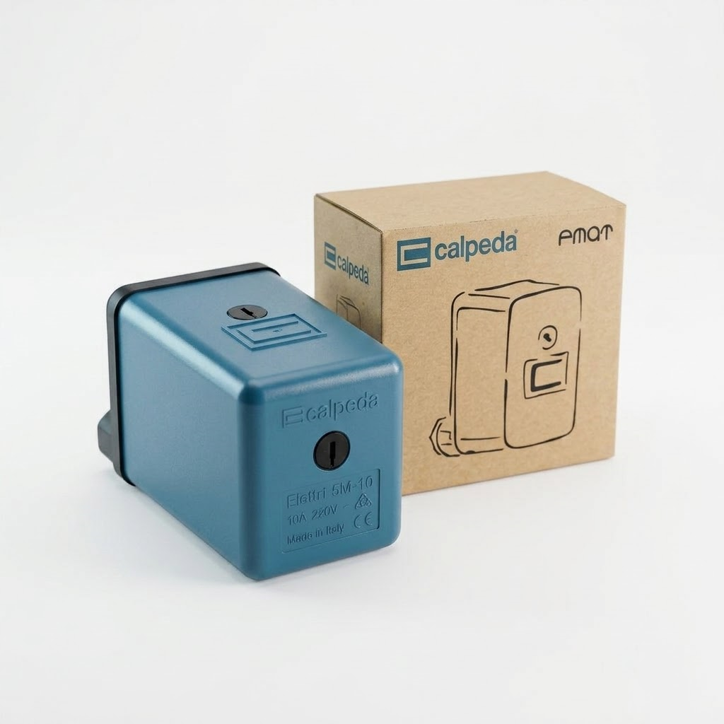 مفتاح ضغط أوتوماتيكي Calpeda Electron 5M-10 – 5 بار - الصورة 2