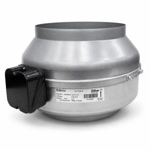 بلاور شفط وتهوية خطي (Circular Duct Fan) مقاس 10 بوصة من الماركة التركية الشهيرة BVN (موديل BDTX 250-B)