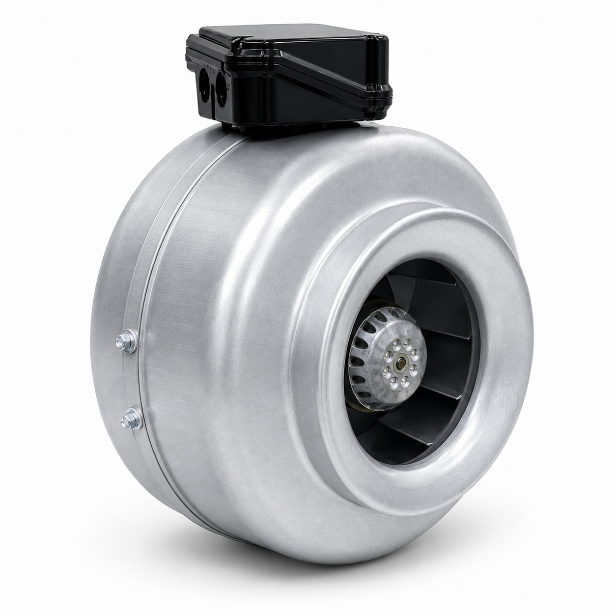 بلاور شفط وتهوية خطي (Circular Duct Fan) مقاس 12 بوصة من الماركة التركية BVN (موديل BDTX 315) - الصورة 4