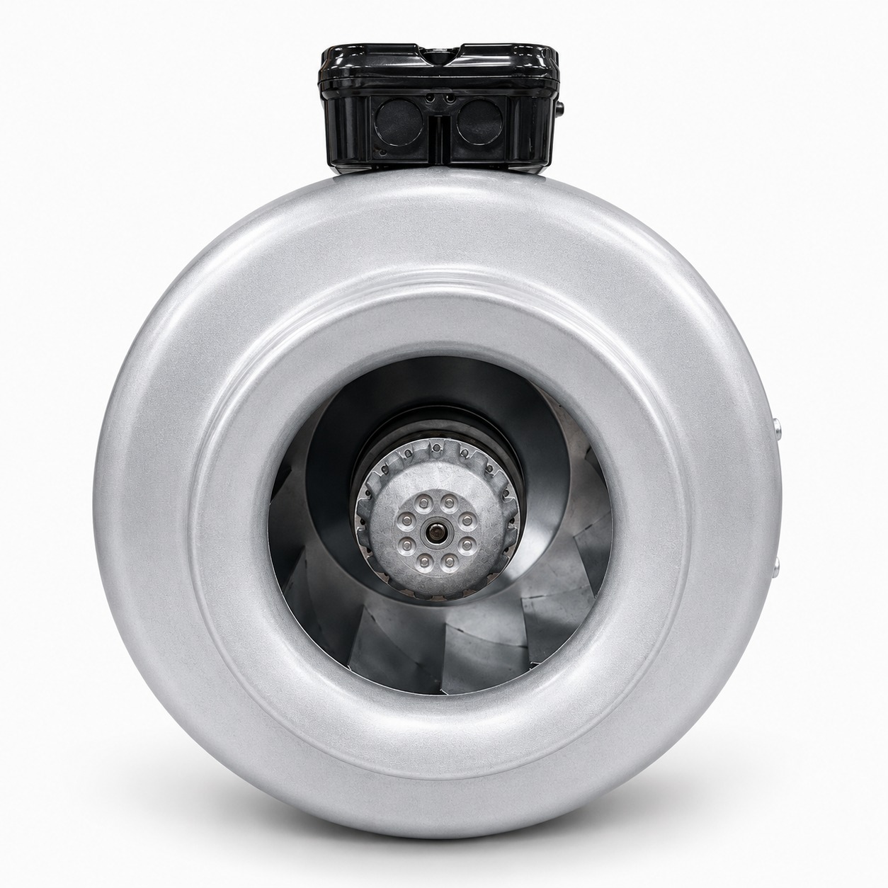 بلاور شفط وتهوية خطي (Circular Duct Fan) مقاس 10 بوصة من الماركة التركية الشهيرة BVN (موديل BDTX 250-B) - الصورة 4